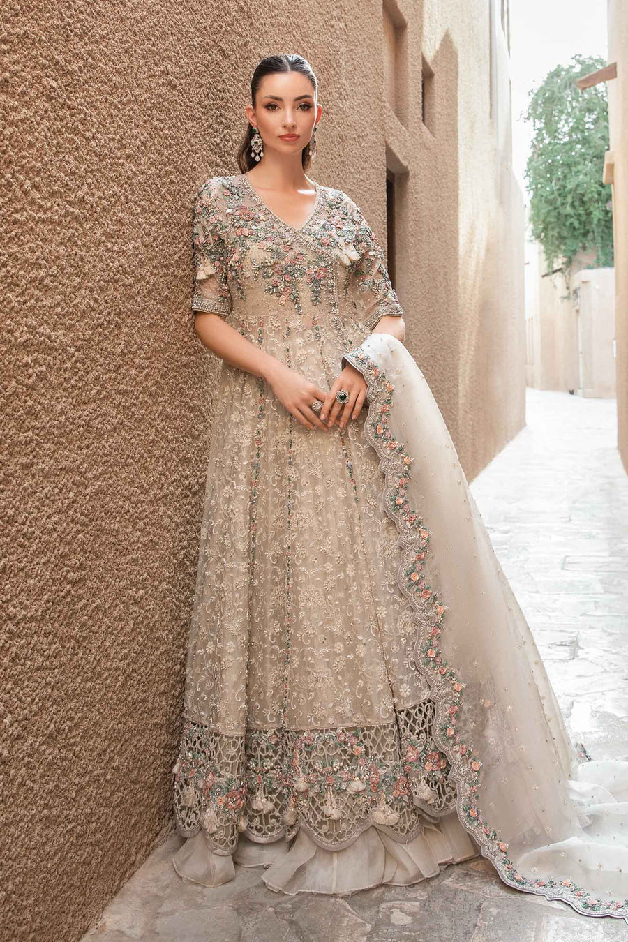 Maria B | Bridal Formals | Irem by Maria B - Designer Dress - Type: Ladies Clothes - Available at Libayah - 100% Original