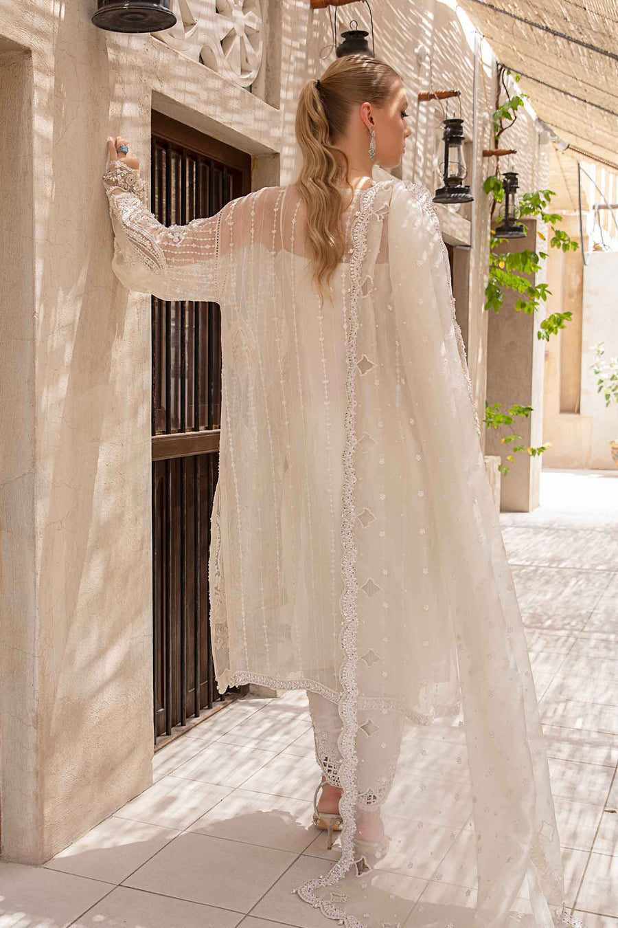 Maria B | Bridal Formals | Pearla by Maria B - Designer Dress - Type: Ladies Clothes - Available at Libayah - 100% Original