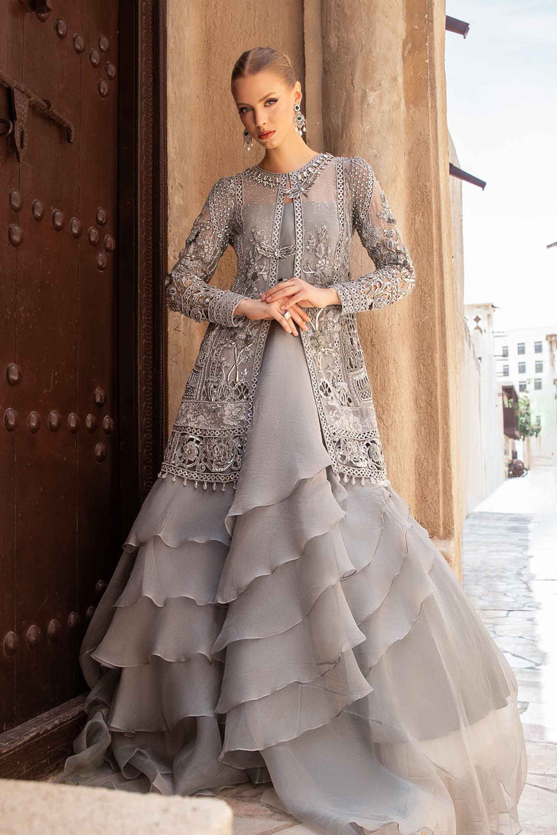 Maria B | Bridal Formals | Alora by Maria B - Designer Dress - Type: Ladies Clothes - Available at Libayah - 100% Original