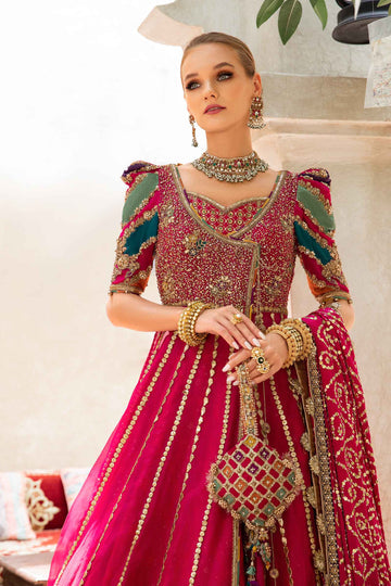 Maria B | Bridal Formals | Elfesya by Maria B - Designer Dress - Type: Ladies Clothes - Available at Libayah - 100% Original