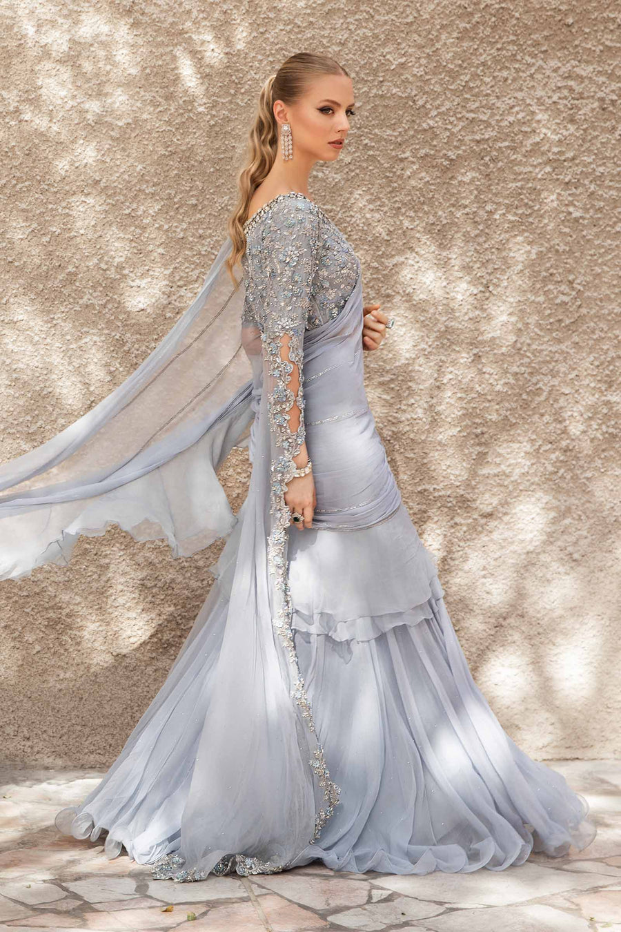 Maria B | Bridal Formals | Freya by Maria B - Designer Dress - Type: Ladies Clothes - Available at Libayah - 100% Original