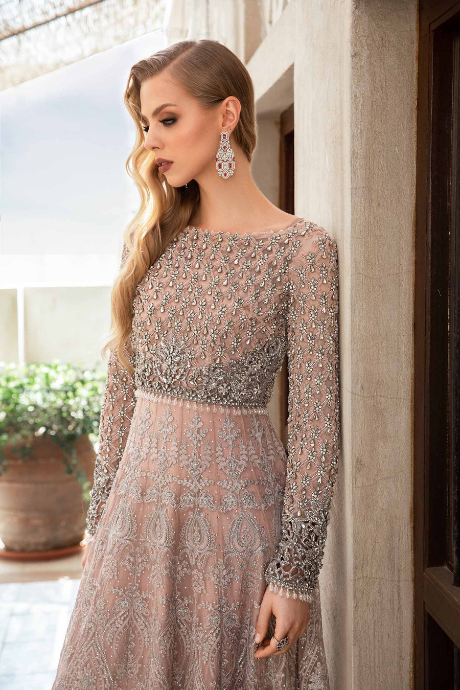 Maria B | Bridal Formals | Elle by Maria B - Designer Dress - Type: Ladies Clothes - Available at Libayah - 100% Original