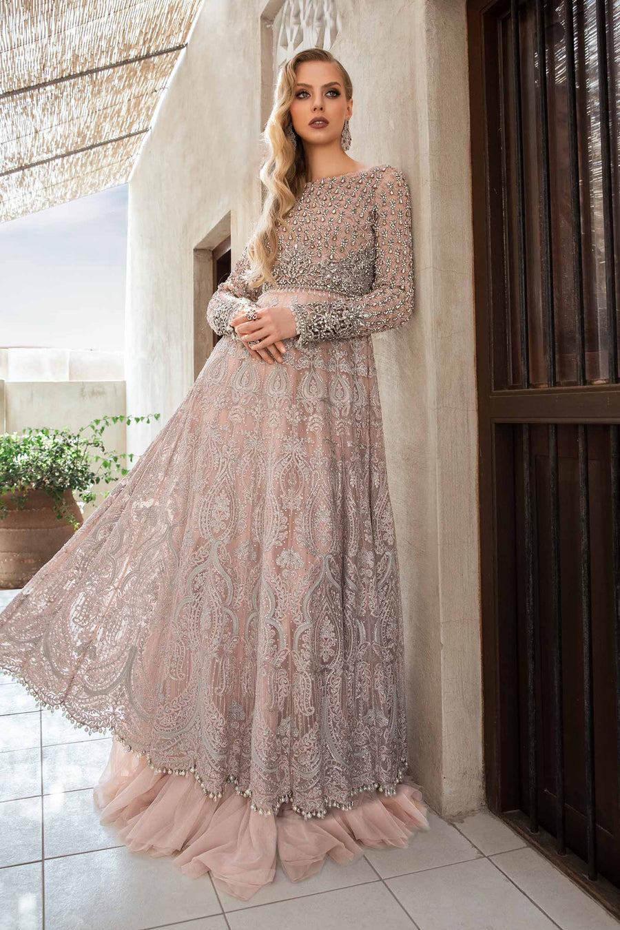 Maria B | Bridal Formals | Elle by Maria B - Designer Dress - Type: Ladies Clothes - Available at Libayah - 100% Original