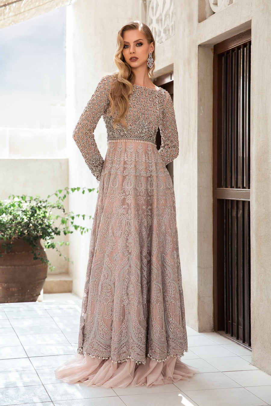 Maria B | Bridal Formals | Elle by Maria B - Designer Dress - Type: Ladies Clothes - Available at Libayah - 100% Original
