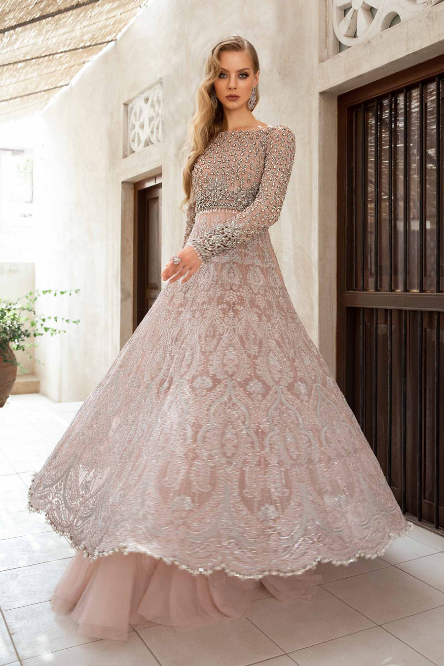Maria B | Bridal Formals | Elle by Maria B - Designer Dress - Type: Ladies Clothes - Available at Libayah - 100% Original