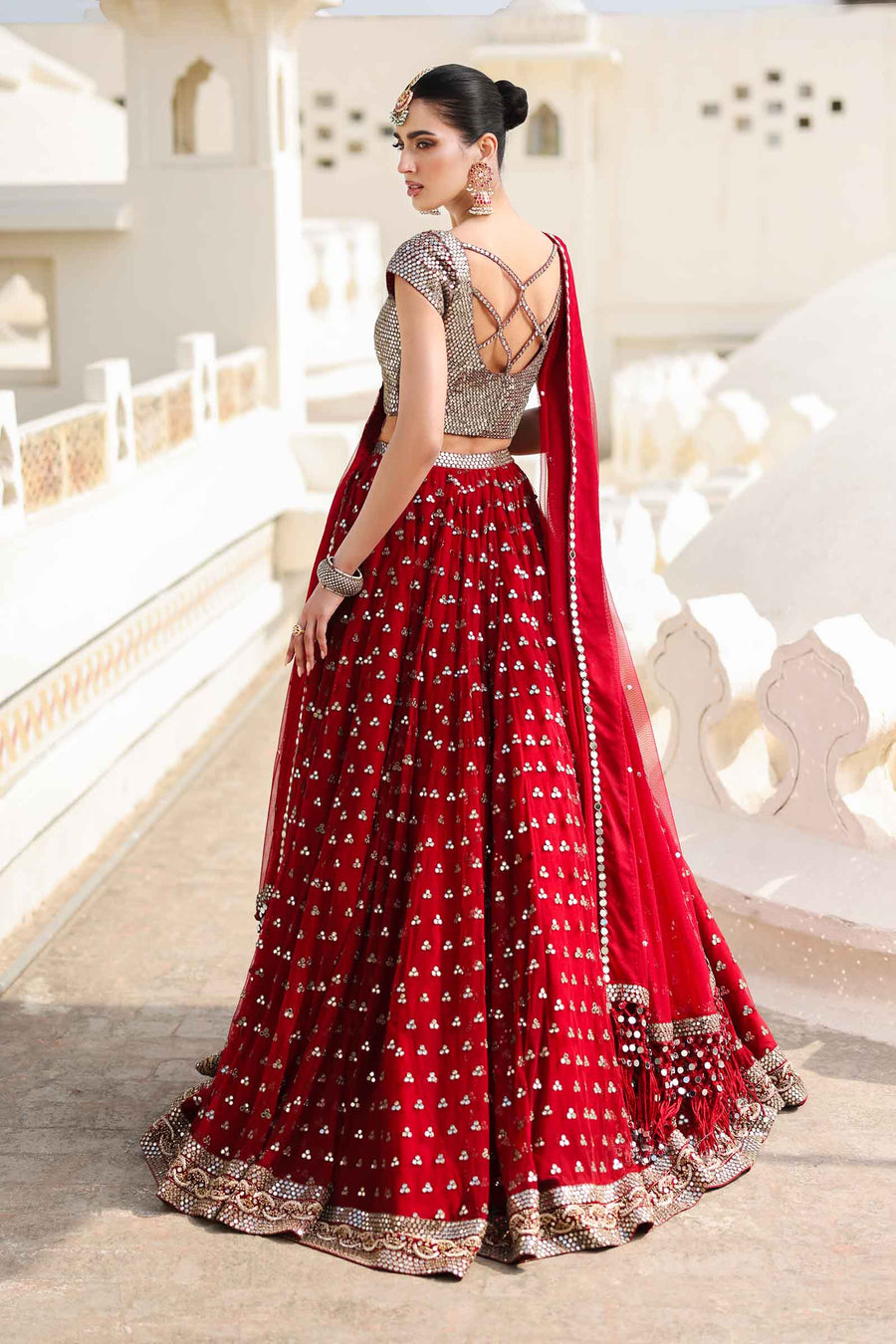 Maria B | Bridal Formals | Mumtaz Mahal by Maria B - Designer Dress - Type: Ladies Clothes - Available at Libayah - 100% Original