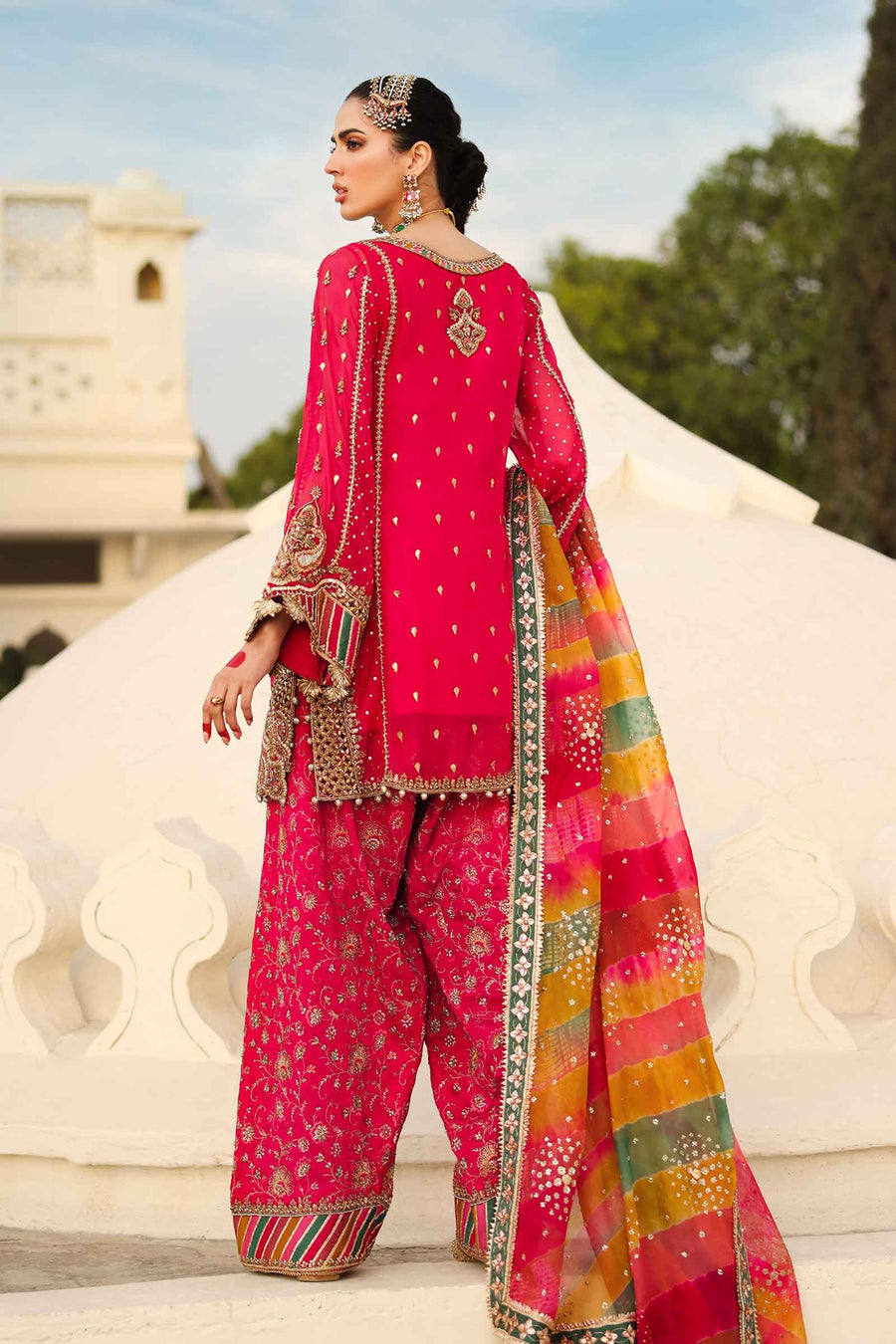 Maria B | Bridal Formals | Hur-ul-Nisa by Maria B - Designer Dress - Type: Ladies Clothes - Available at Libayah - 100% Original