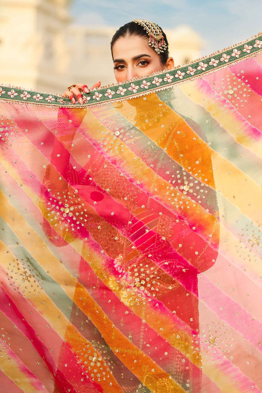 Maria B | Bridal Formals | Hur-ul-Nisa by Maria B - Designer Dress - Type: Ladies Clothes - Available at Libayah - 100% Original