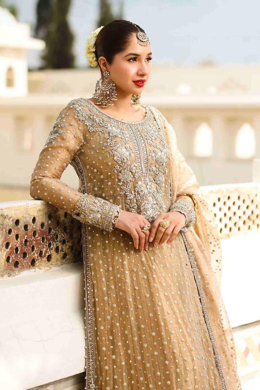 Maria B | Bridal Formals | Bibi Sultana by Maria B - Designer Dress - Type: Ladies Clothes - Available at Libayah - 100% Original