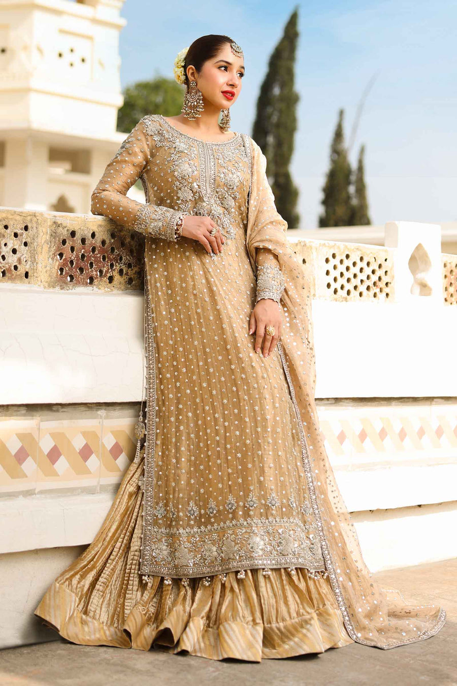 Maria B | Bridal Formals | Bibi Sultana by Maria B - Designer Dress - Type: Ladies Clothes - Available at Libayah - 100% Original