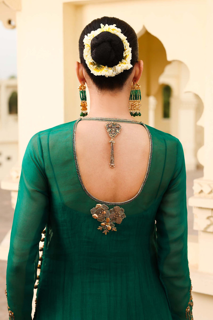 Maria B | Bridal Formals | Zamrood Ara by Maria B - Designer Dress - Type: Ladies Clothes - Available at Libayah - 100% Original