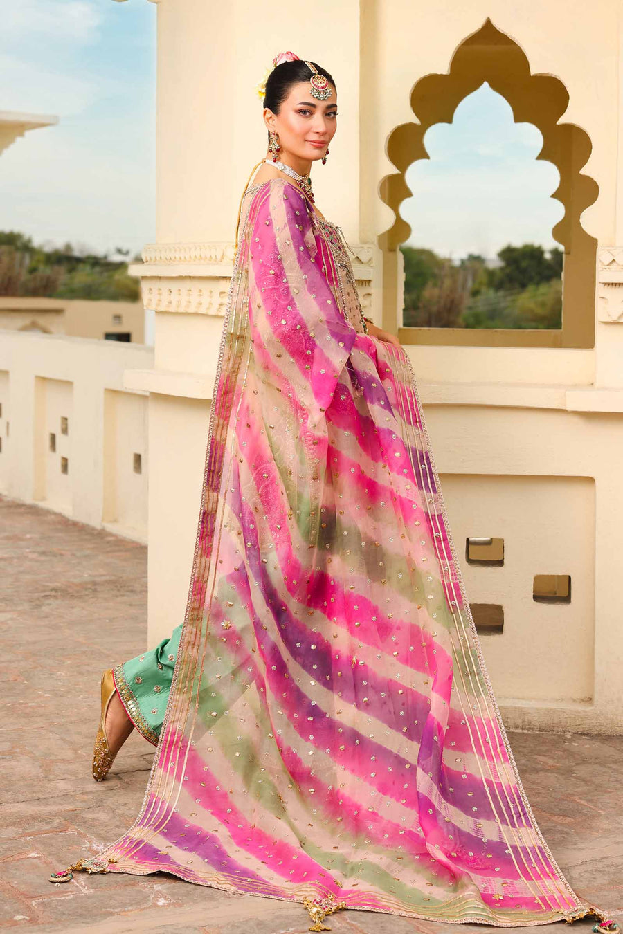 Maria B | Bridal Formals | Zeenat-un-Nisa by Maria B - Designer Dress - Type: Ladies Clothes - Available at Libayah - 100% Original