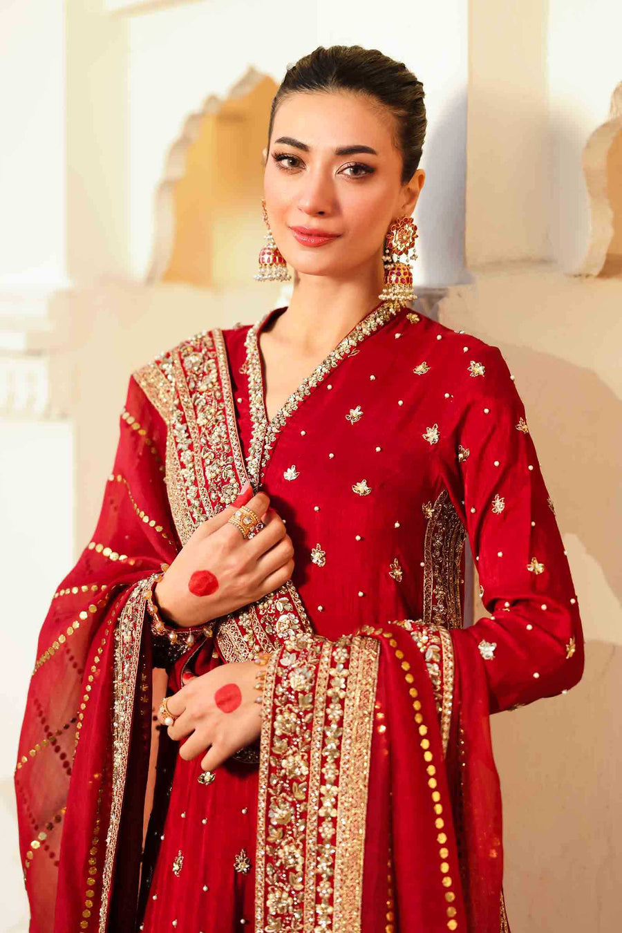 Maria B | Bridal Formals | Shahzadi Khanum by Maria B - Designer Dress - Type: Ladies Clothes - Available at Libayah - 100% Original