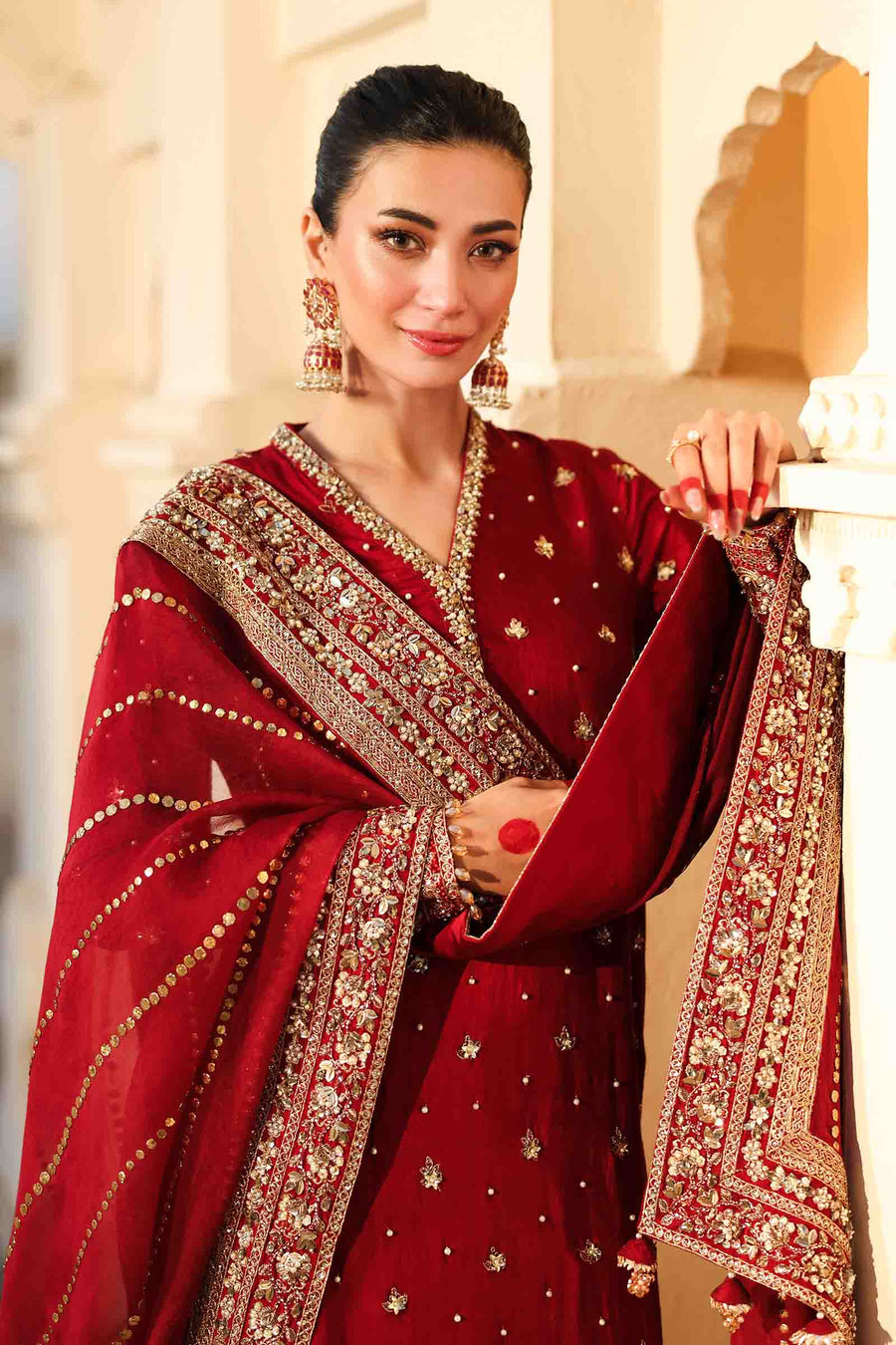 Maria B | Bridal Formals | Shahzadi Khanum by Maria B - Designer Dress - Type: Ladies Clothes - Available at Libayah - 100% Original