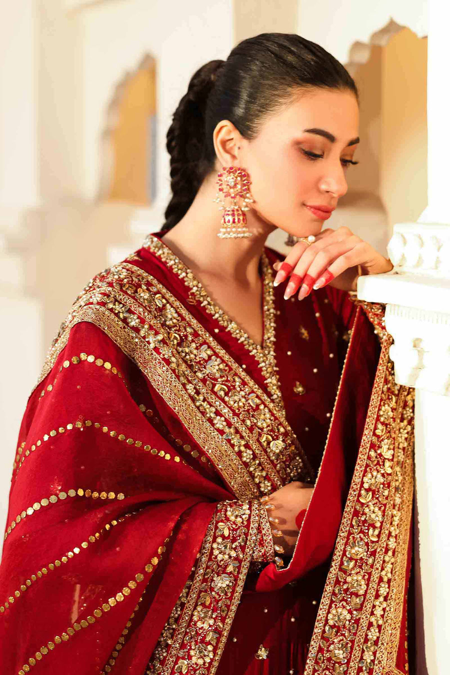 Maria B | Bridal Formals | Shahzadi Khanum by Maria B - Designer Dress - Type: Ladies Clothes - Available at Libayah - 100% Original
