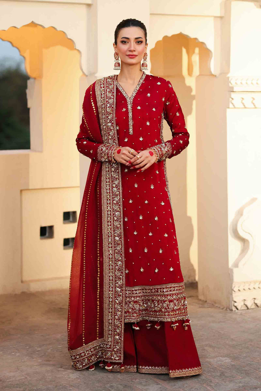 Maria B | Bridal Formals | Shahzadi Khanum by Maria B - Designer Dress - Type: Ladies Clothes - Available at Libayah - 100% Original