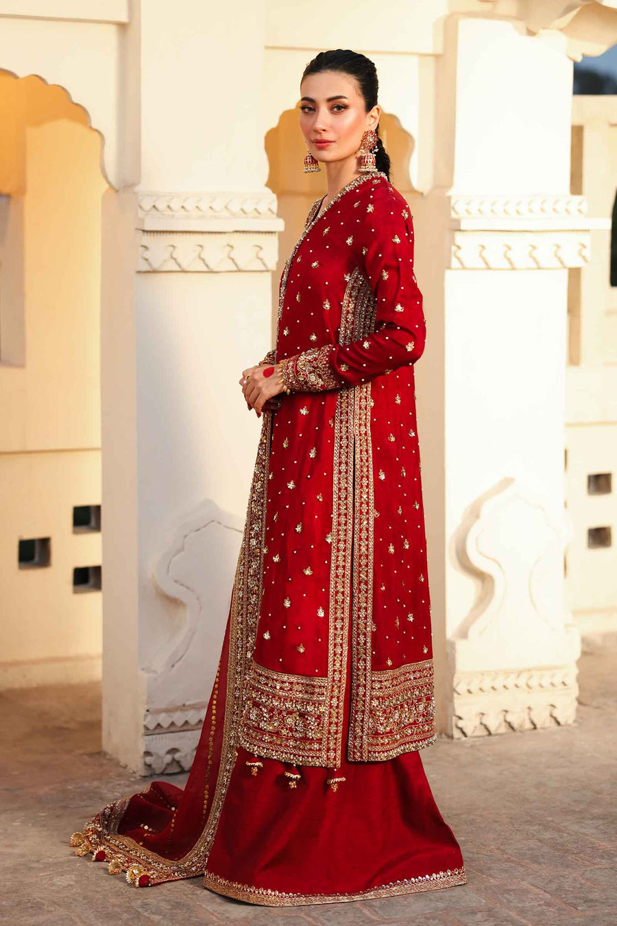 Maria B | Bridal Formals | Shahzadi Khanum by Maria B - Designer Dress - Type: Ladies Clothes - Available at Libayah - 100% Original