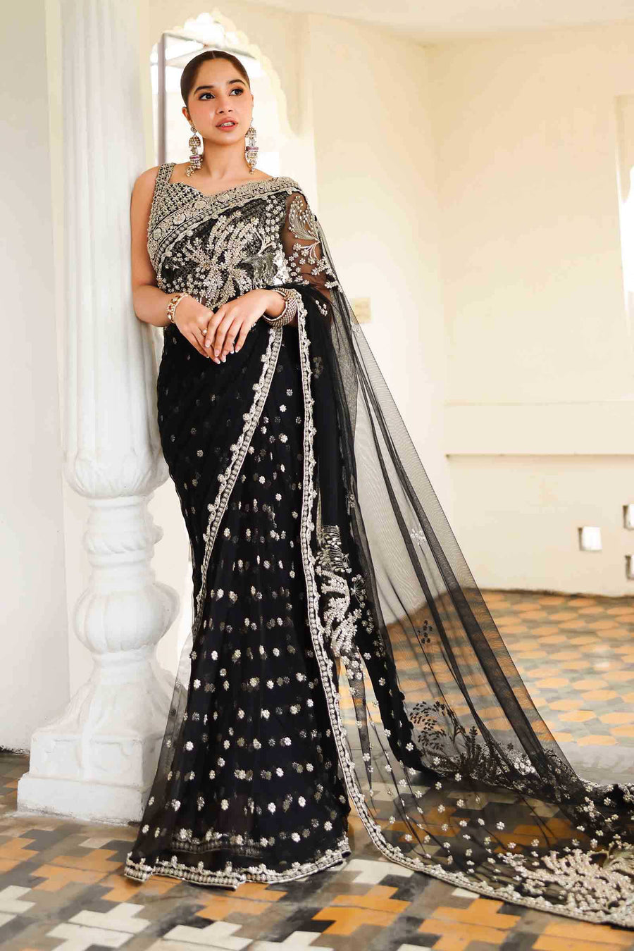 Maria B | Bridal Formals | Nawab Jan by Maria B - Designer Dress - Type: Ladies Clothes - Available at Libayah - 100% Original
