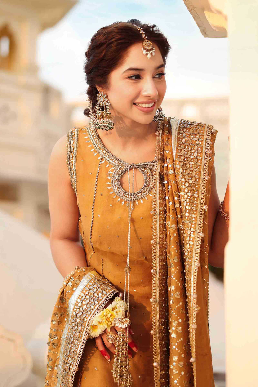 Maria B | Bridal Formals | Roshanara Begum by Maria B - Designer Dress - Type: Ladies Clothes - Available at Libayah - 100% Original