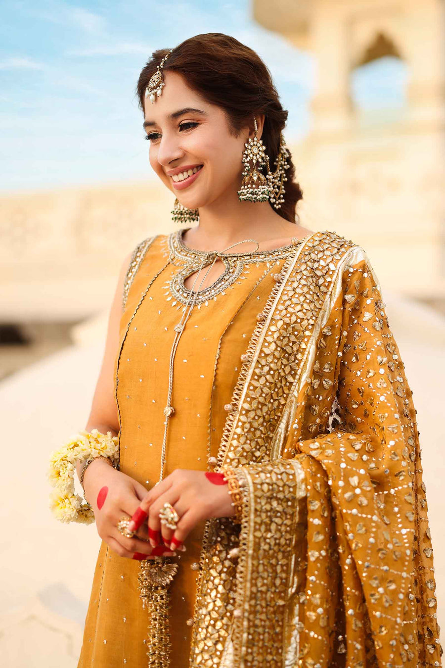 Maria B | Bridal Formals | Roshanara Begum by Maria B - Designer Dress - Type: Ladies Clothes - Available at Libayah - 100% Original