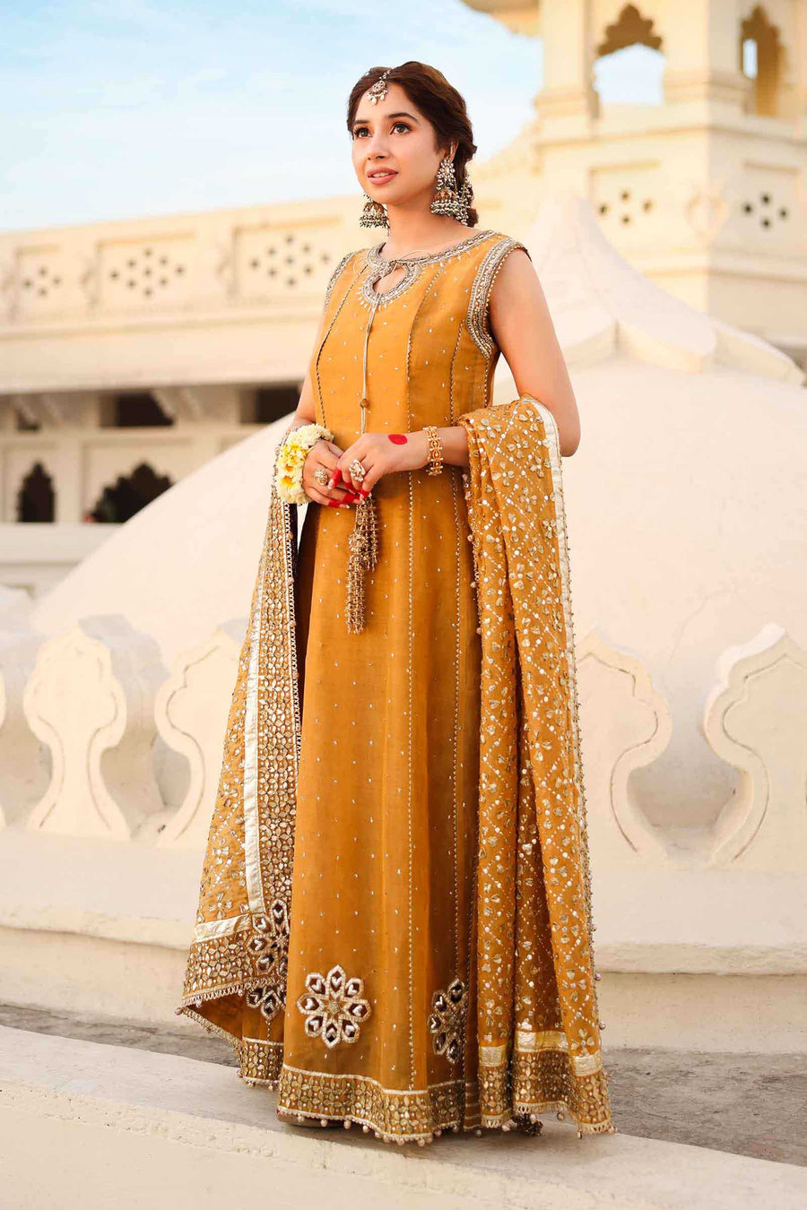 Maria B | Bridal Formals | Roshanara Begum by Maria B - Designer Dress - Type: Ladies Clothes - Available at Libayah - 100% Original