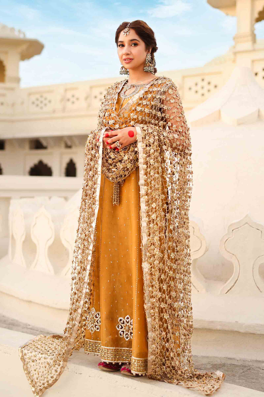 Maria B | Bridal Formals | Roshanara Begum by Maria B - Designer Dress - Type: Ladies Clothes - Available at Libayah - 100% Original