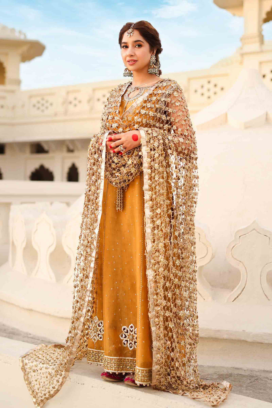 Maria B | Bridal Formals | Roshanara Begum by Maria B - Designer Dress - Type: Ladies Clothes - Available at Libayah - 100% Original
