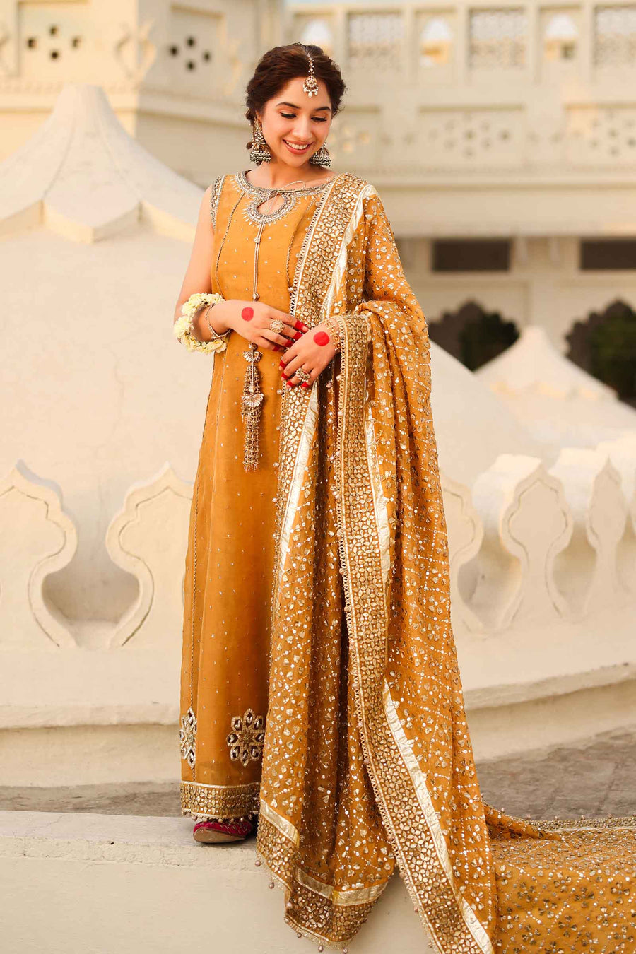 Maria B | Bridal Formals | Roshanara Begum by Maria B - Designer Dress - Type: Ladies Clothes - Available at Libayah - 100% Original