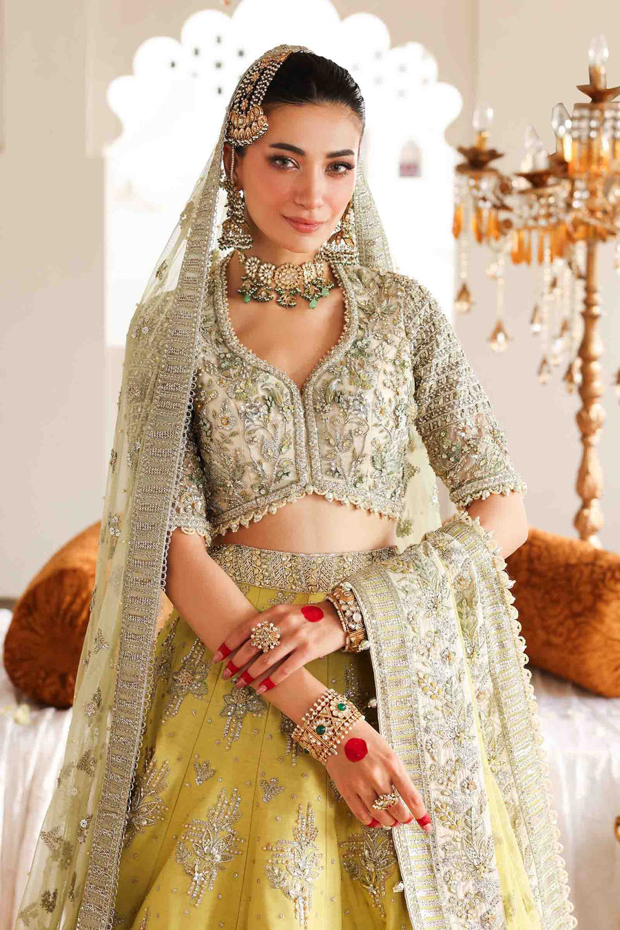 Maria B | Bridal Formals | Malika Jahan by Maria B - Designer Dress - Type: Ladies Clothes - Available at Libayah - 100% Original