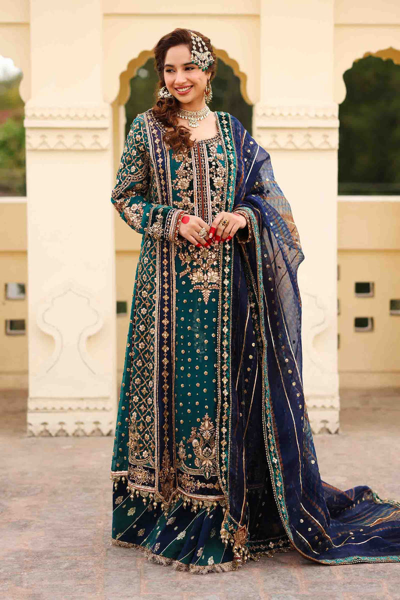 Maria B | Bridal Formals | Begum Jahanara by Maria B - Designer Dress - Type: Ladies Clothes - Available at Libayah - 100% Original