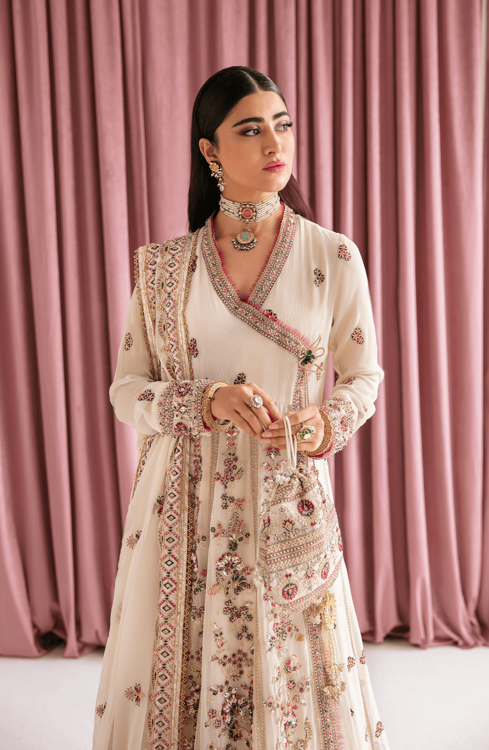 Fabiha Fatima | Reve Royal Luxury Wedding Dresses | EVARA by Fabiha Fatima - Designer Dress - Type: Ladies Clothes - Available at Libayah - 100% Original