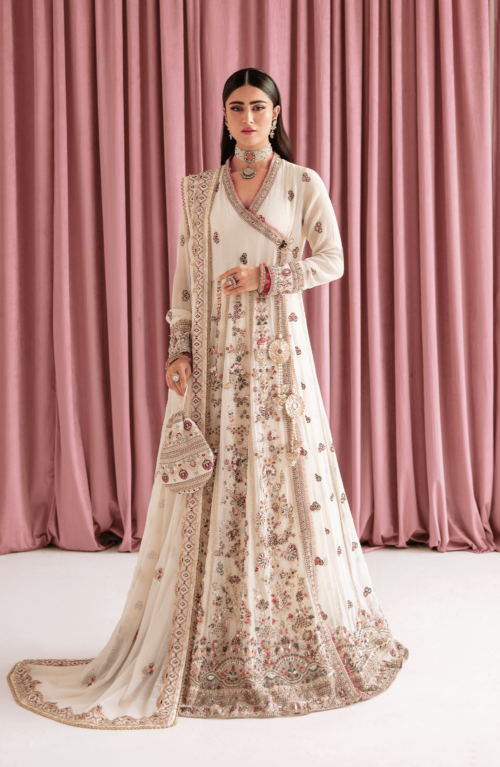 Fabiha Fatima | Reve Royal Luxury Wedding Dresses | EVARA by Fabiha Fatima - Designer Dress - Type: Ladies Clothes - Available at Libayah - 100% Original