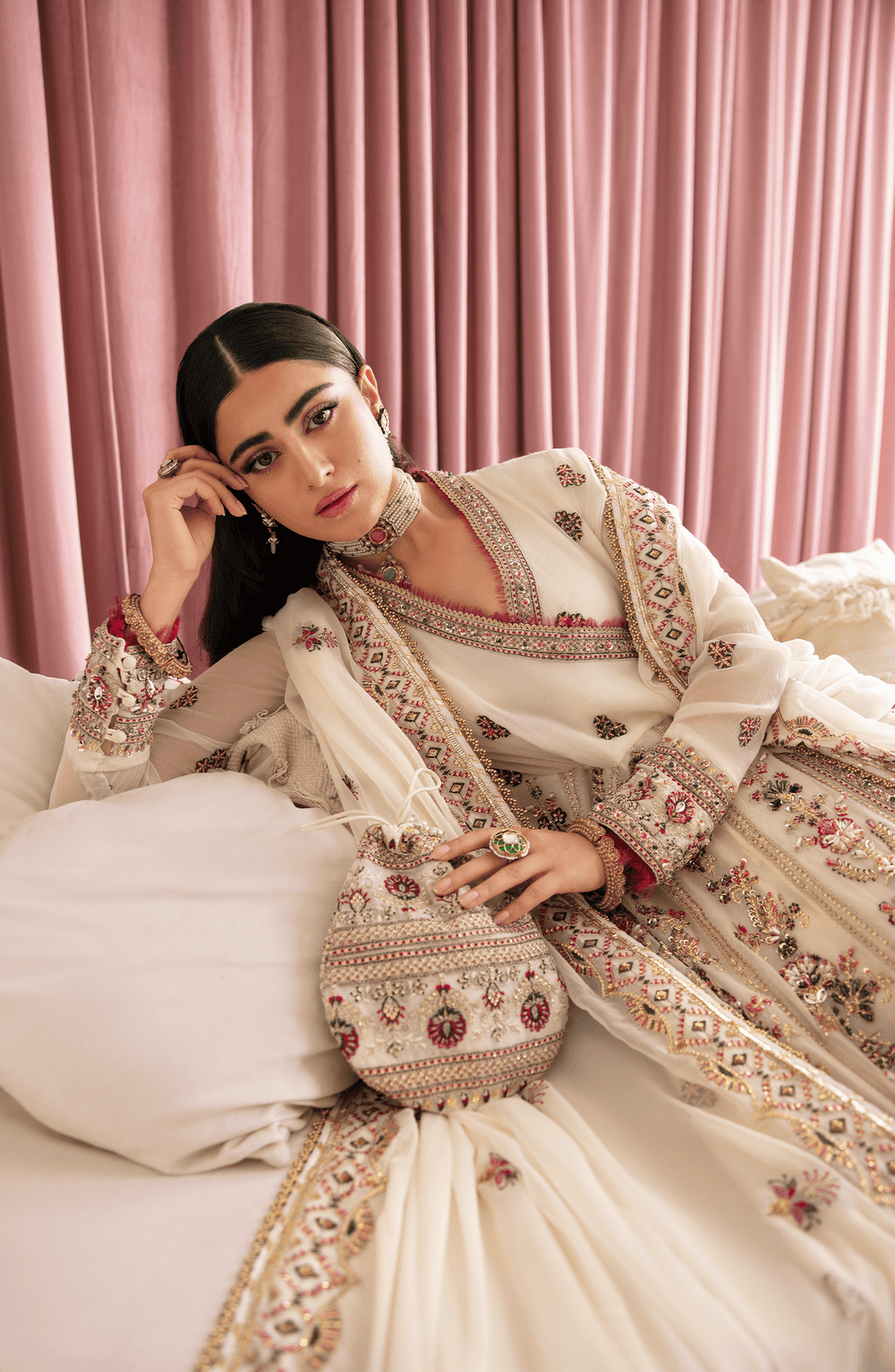 Fabiha Fatima | Reve Royal Luxury Wedding Dresses | EVARA by Fabiha Fatima - Designer Dress - Type: Ladies Clothes - Available at Libayah - 100% Original