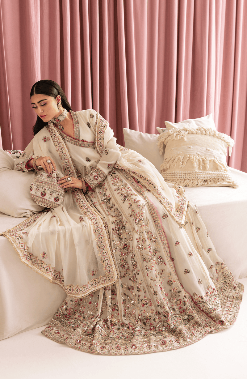 Fabiha Fatima | Reve Royal Luxury Wedding Dresses | EVARA by Fabiha Fatima - Designer Dress - Type: Ladies Clothes - Available at Libayah - 100% Original
