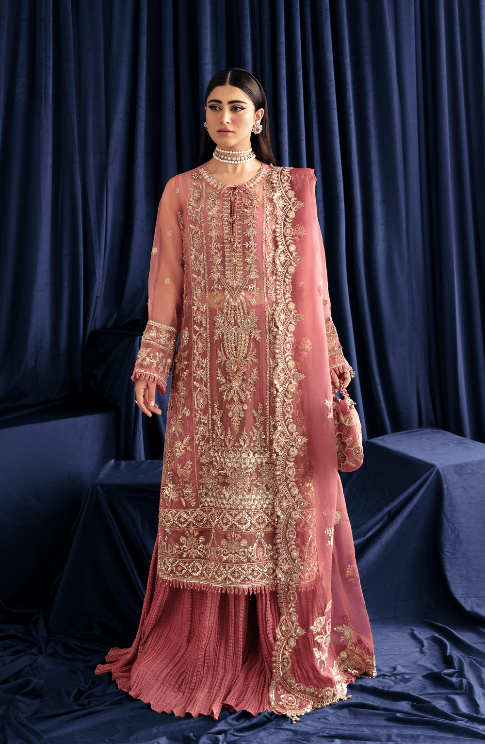 Fabiha Fatima | Reve Royal Luxury Wedding Dresses | MEHAK by Fabiha Fatima - Designer Dress - Type: Ladies Clothes - Available at Libayah - 100% Original