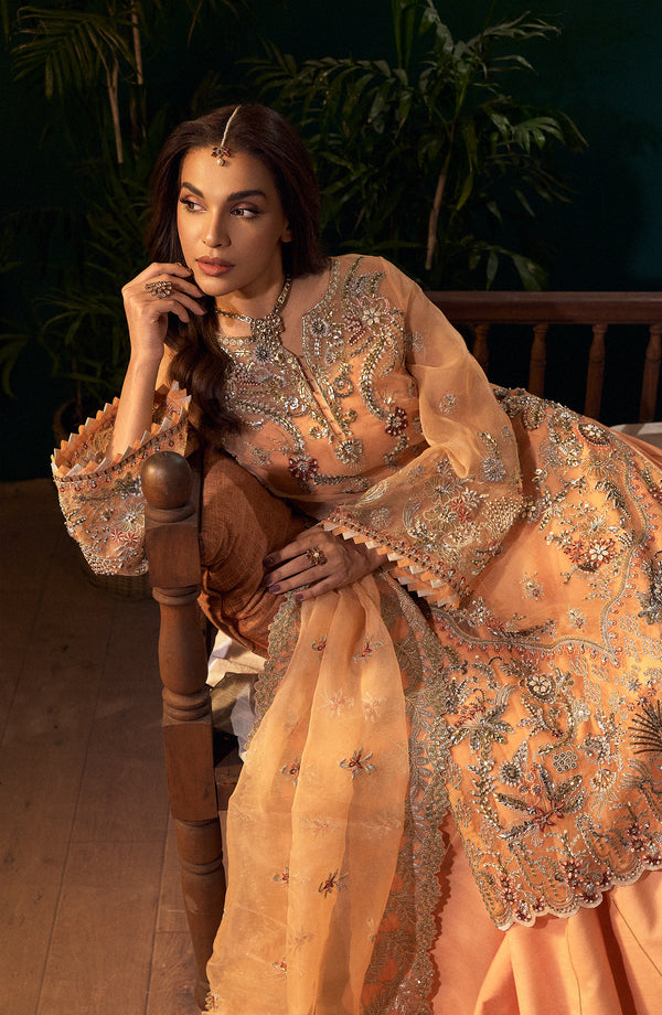 Fabiha Fatima | Reve Royal Luxury Wedding Dresses | MORGANITE by Fabiha Fatima - Designer Dress - Type: Ladies Clothes - Available at Libayah - 100% Original