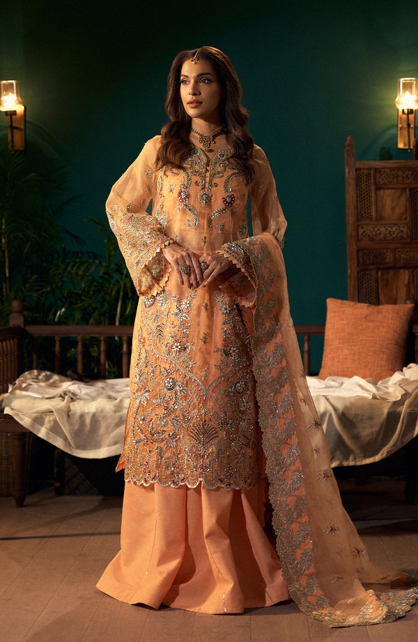 Fabiha Fatima | Reve Royal Luxury Wedding Dresses | MORGANITE by Fabiha Fatima - Designer Dress - Type: Ladies Clothes - Available at Libayah - 100% Original