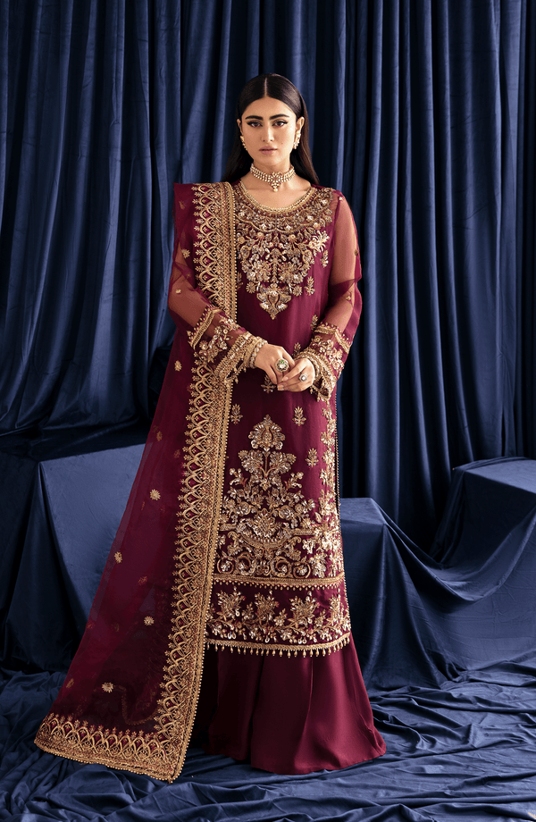 Fabiha Fatima | Reve Royal Luxury Wedding Dresses | RAYA by Fabiha Fatima - Designer Dress - Type: Ladies Clothes - Available at Libayah - 100% Original