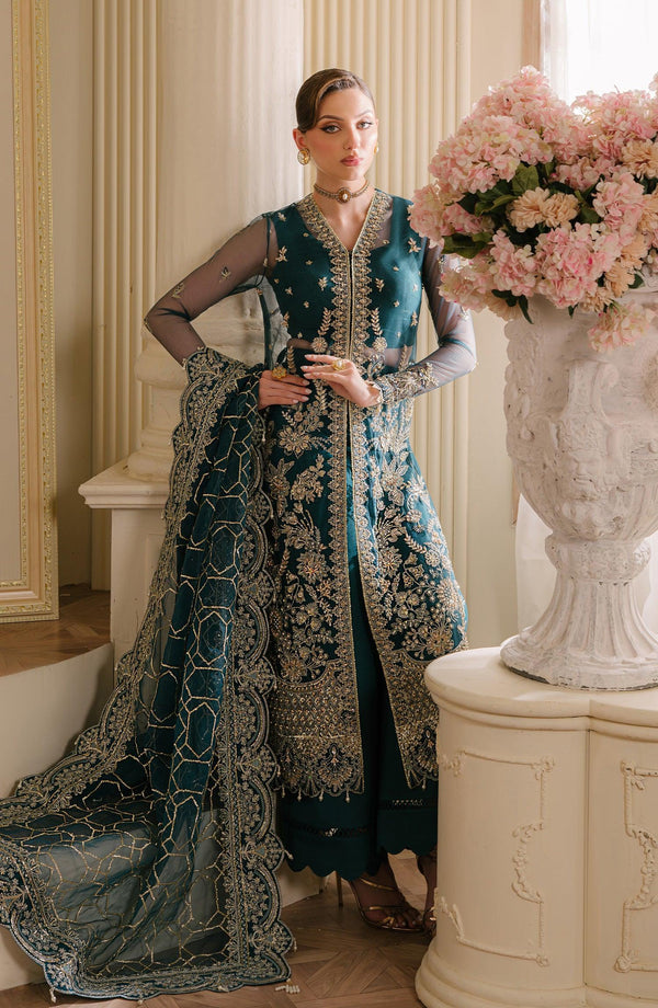 Fabiha Fatima | Reve Royal Luxury Wedding Dresses | SAPPHIRE by Fabiha Fatima - Designer Dress - Type: Ladies Clothes - Available at Libayah - 100% Original