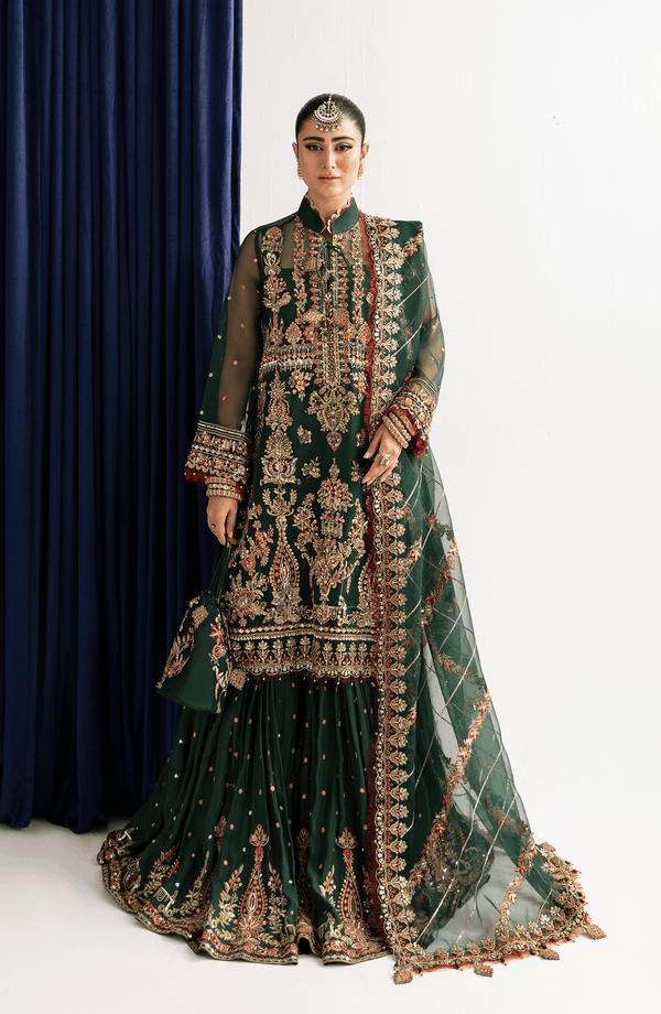 Fabiha Fatima | Reve Royal Luxury Wedding Dresses | AURORA by Fabiha Fatima - Designer Dress - Type: Ladies Clothes - Available at Libayah - 100% Original