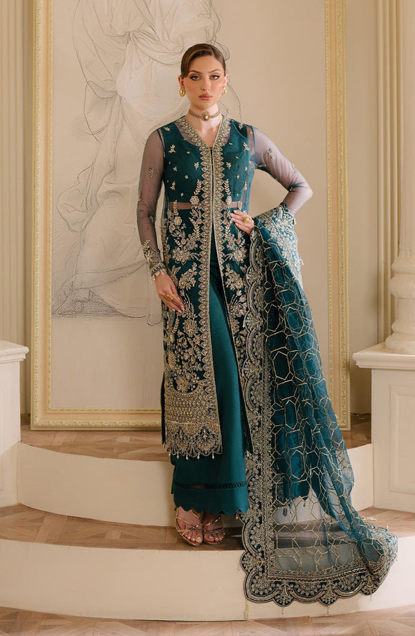 Fabiha Fatima | Reve Royal Luxury Wedding Dresses | SAPPHIRE by Fabiha Fatima - Designer Dress - Type: Ladies Clothes - Available at Libayah - 100% Original