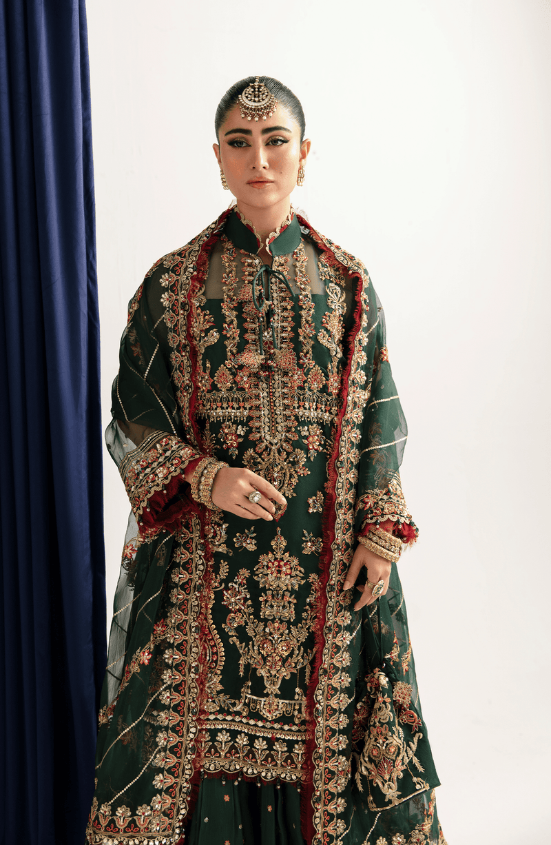 Fabiha Fatima | Reve Royal Luxury Wedding Dresses | AURORA by Fabiha Fatima - Designer Dress - Type: Ladies Clothes - Available at Libayah - 100% Original