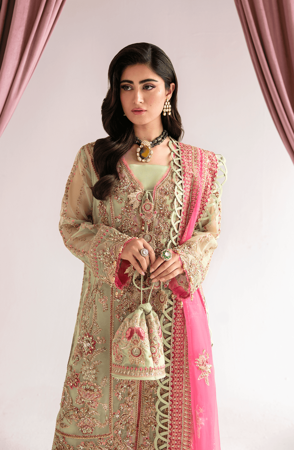 Fabiha Fatima | Reve Royal Luxury Wedding Dresses | ESRA by Fabiha Fatima - Designer Dress - Type: Ladies Clothes - Available at Libayah - 100% Original