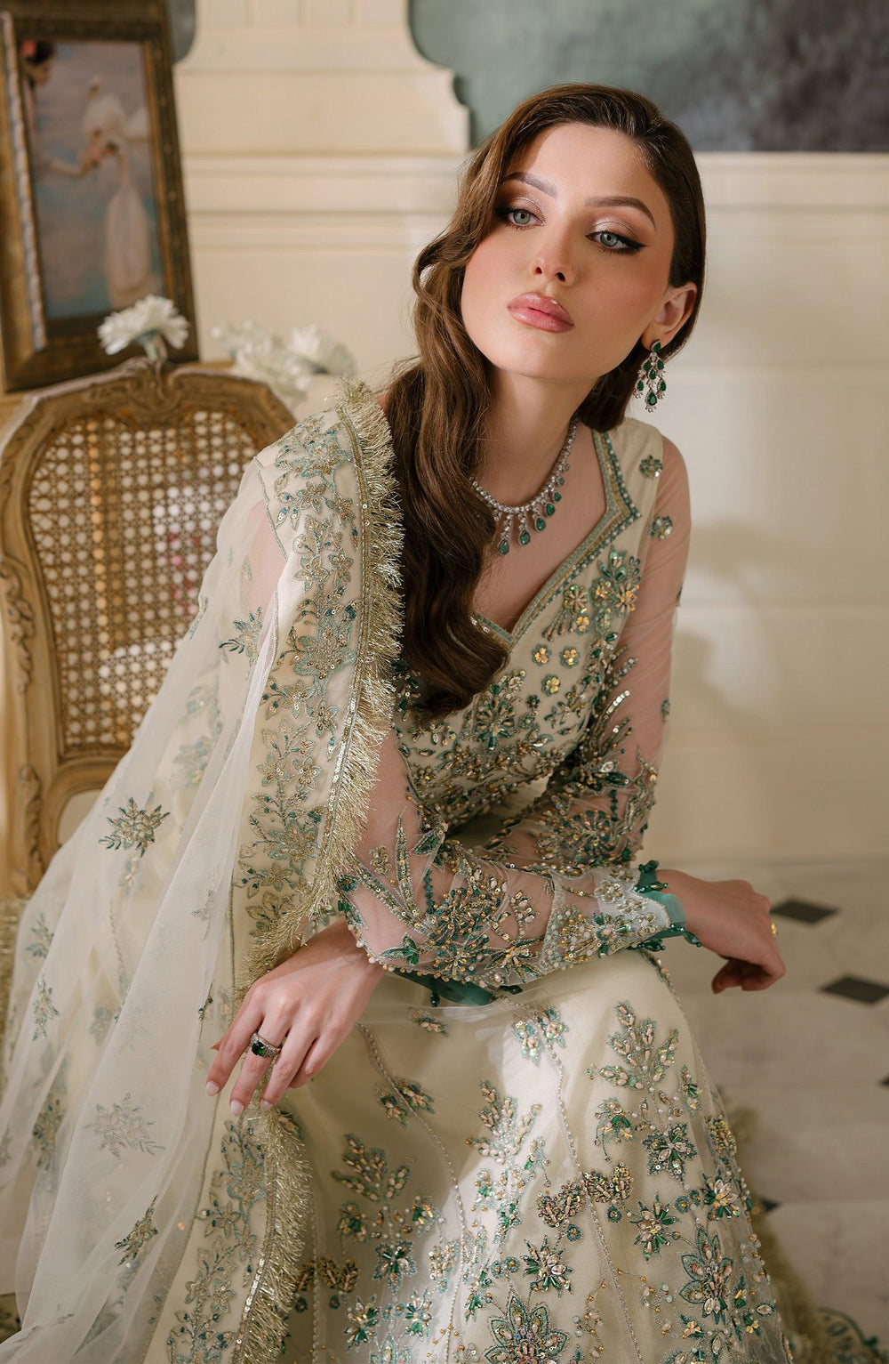 Fabiha Fatima | Reve Royal Luxury Wedding Dresses | PEARL by Fabiha Fatima - Designer Dress - Type: Ladies Clothes - Available at Libayah - 100% Original