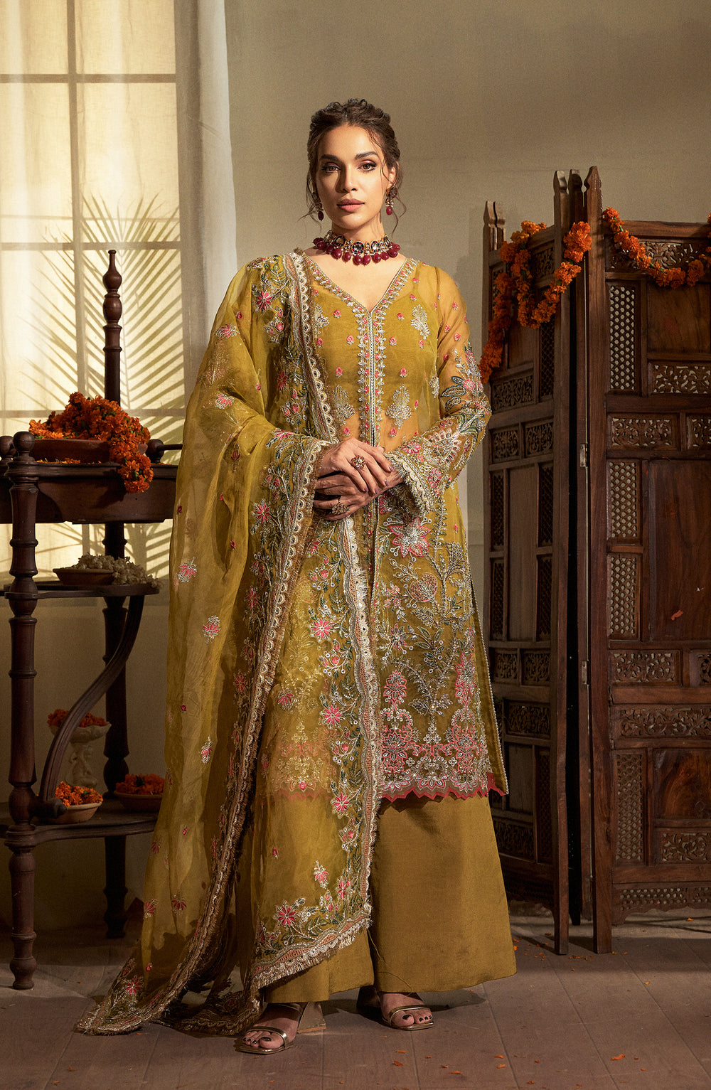 Fabiha Fatima | Reve Royal Luxury Wedding Dresses |AMBER by Fabiha Fatima - Designer Dress - Type: Ladies Clothes - Available at Libayah - 100% Original