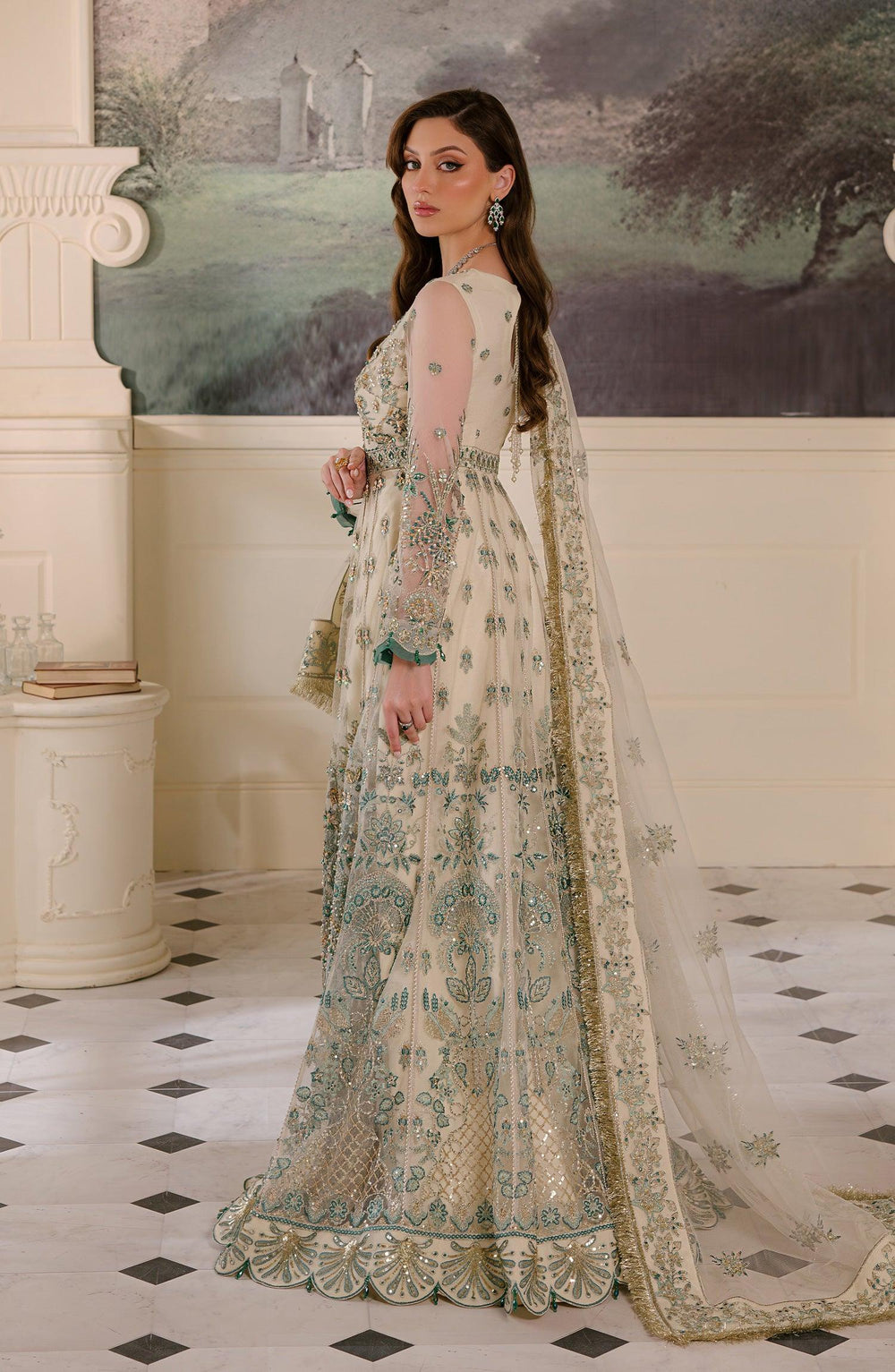 Fabiha Fatima | Reve Royal Luxury Wedding Dresses | PEARL by Fabiha Fatima - Designer Dress - Type: Ladies Clothes - Available at Libayah - 100% Original