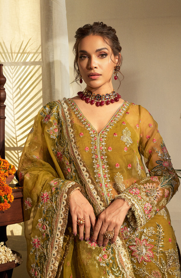Fabiha Fatima | Reve Royal Luxury Wedding Dresses |AMBER by Fabiha Fatima - Designer Dress - Type: Ladies Clothes - Available at Libayah - 100% Original