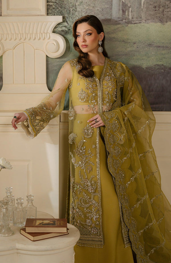 Fabiha Fatima | Reve Royal Luxury Wedding Dresses | CITRINE by Fabiha Fatima - Designer Dress - Type: Ladies Clothes - Available at Libayah - 100% Original