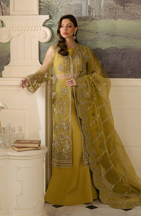 Fabiha Fatima | Reve Royal Luxury Wedding Dresses | CITRINE by Fabiha Fatima - Designer Dress - Type: Ladies Clothes - Available at Libayah - 100% Original
