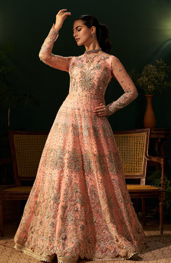 Fabiha Fatima | Reve Royal Luxury Wedding Dresses | ROSE by Fabiha Fatima - Designer Dress - Type: Ladies Clothes - Available at Libayah - 100% Original